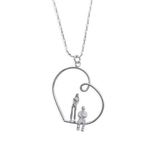 Load image into Gallery viewer, Happiness Necklace, Sterling Silver, Handmade