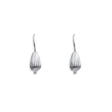 Load image into Gallery viewer, Seed Wire Earrings: Handcrafted earrings with a seed-inspired design, made from sterling silver.
