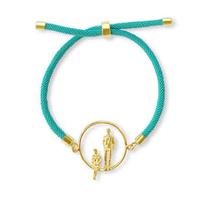 Load image into Gallery viewer, Couple Charm Cord Bracelet