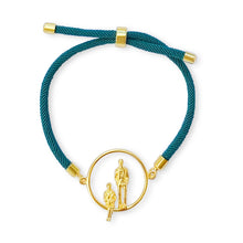 Load image into Gallery viewer, Couple Charm Cord Bracelet