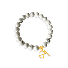 Load image into Gallery viewer, Howlite Gemstone Bracelet