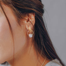 Load image into Gallery viewer, Silver Sphere Stud Earrings