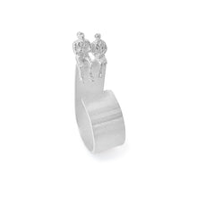 Load image into Gallery viewer, Equilibrium Open Ring in Silver
