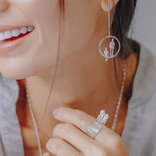 Load image into Gallery viewer, Equilibrium Open Ring in Silver