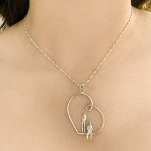 Cargar imagen en el visor de la galería, Happiness Necklace, Sterling Silver, Handmade
