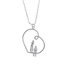 Load image into Gallery viewer, Happiness Necklace, Sterling Silver, Handmade
