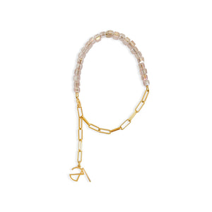 Rose Crystal Gold Bracelet