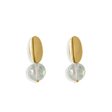 Load image into Gallery viewer, Clear Crystal Stud Earrings
