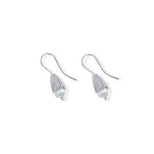 Seed Wire Earrings: Handcrafted earrings with a seed-inspired design, made from sterling silver.