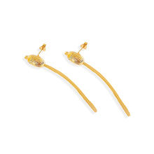 Load image into Gallery viewer, Root of Life Drop Earrings
