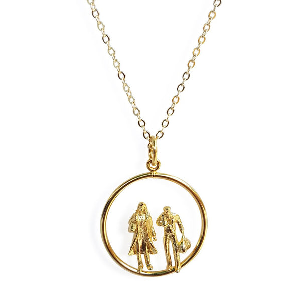 Travelers Pendant Charm Necklace