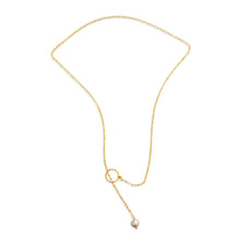 Cargar imagen en el visor de la galería, Nai Pearl Lariat Necklace
