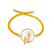 Cargar imagen en el visor de la galería, Couple Charm Cord Bracelet
