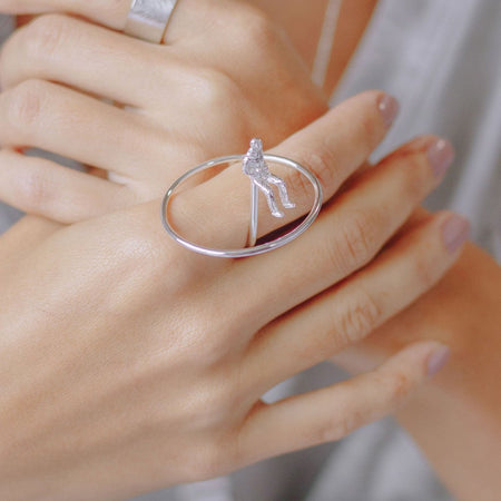 Circle of Life Ring in Silver