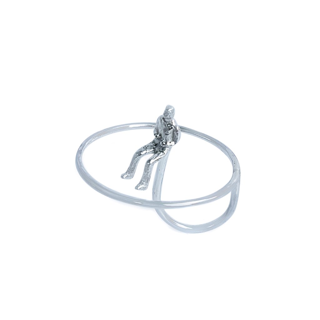 Circle of Life Ring in Silver