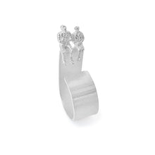 Load image into Gallery viewer, Equilibrium Open Ring in Silver
